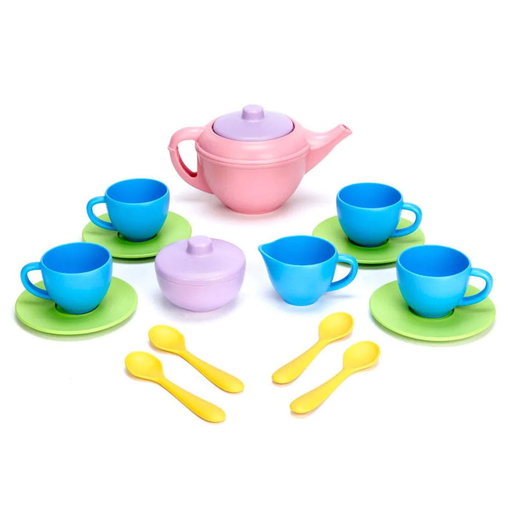 Pink teapot set best sale