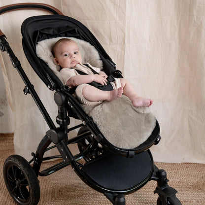 Baa Baby Sheepskin Buggy Style Liner - Shorn (Latte)