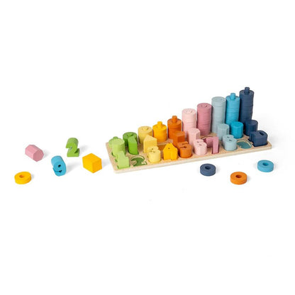 Bigjigs Simply Scandi 1-10 Counting Board