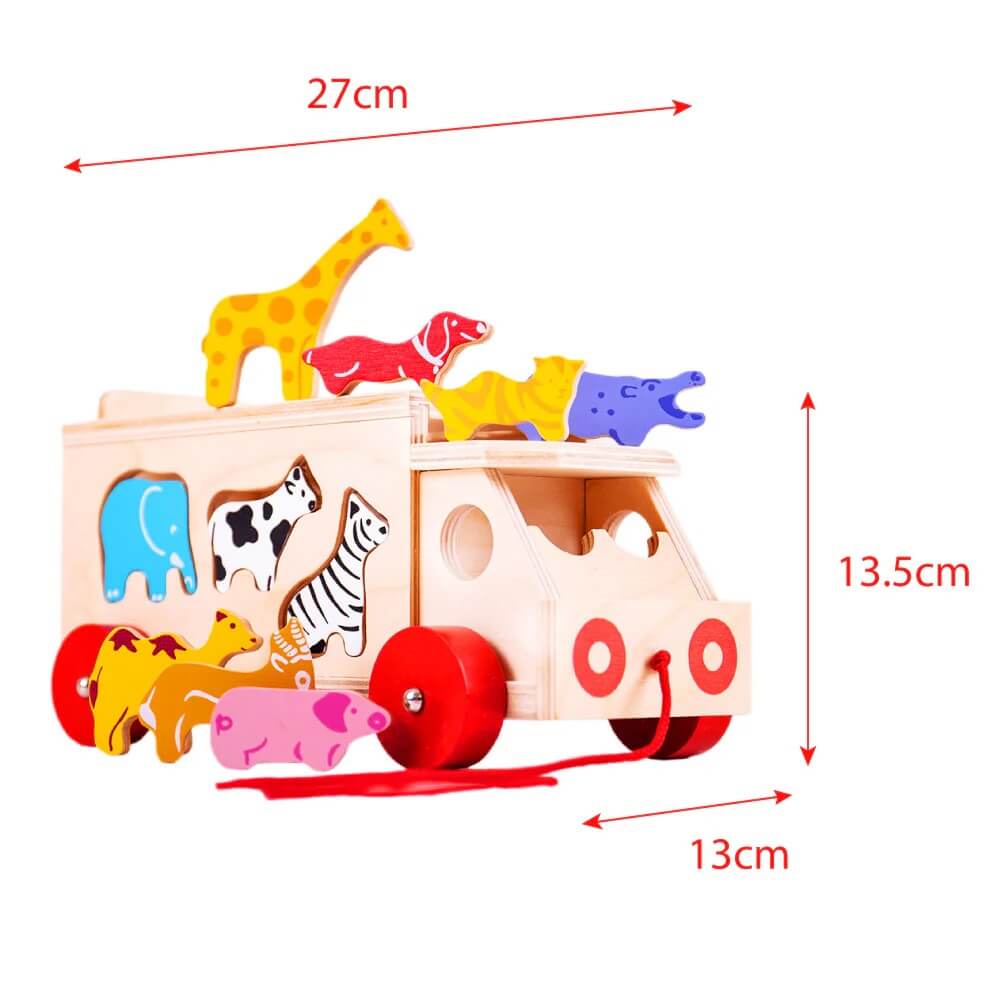 Bigjigs Animal Shape Lorry