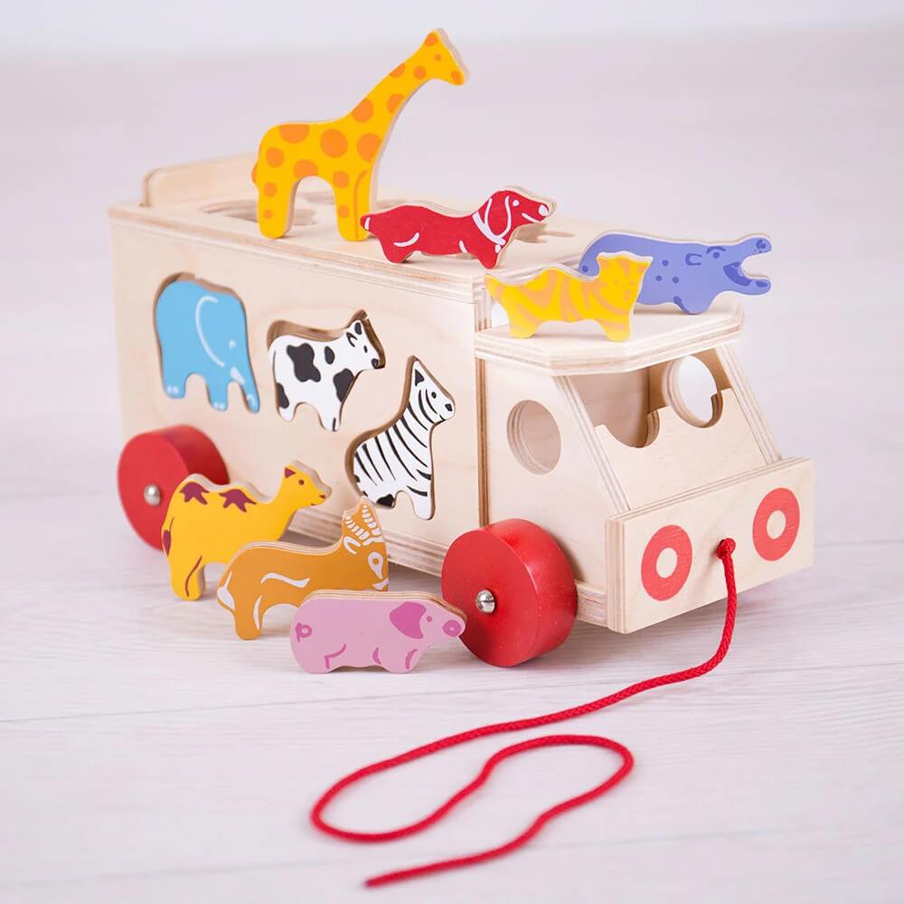 Bigjigs Animal Shape Lorry