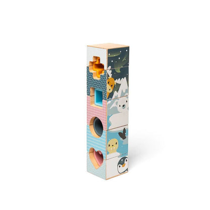 Bigjigs Simply Scandi Arctic Tower Puzzle