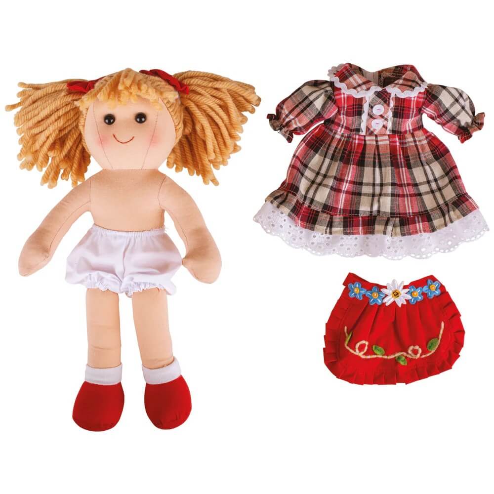 Bigjigs Doll - Medium (Mandie)