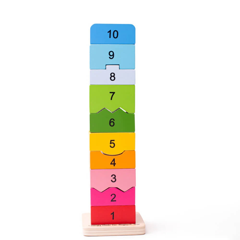 Bigjigs Stacking Number Tower