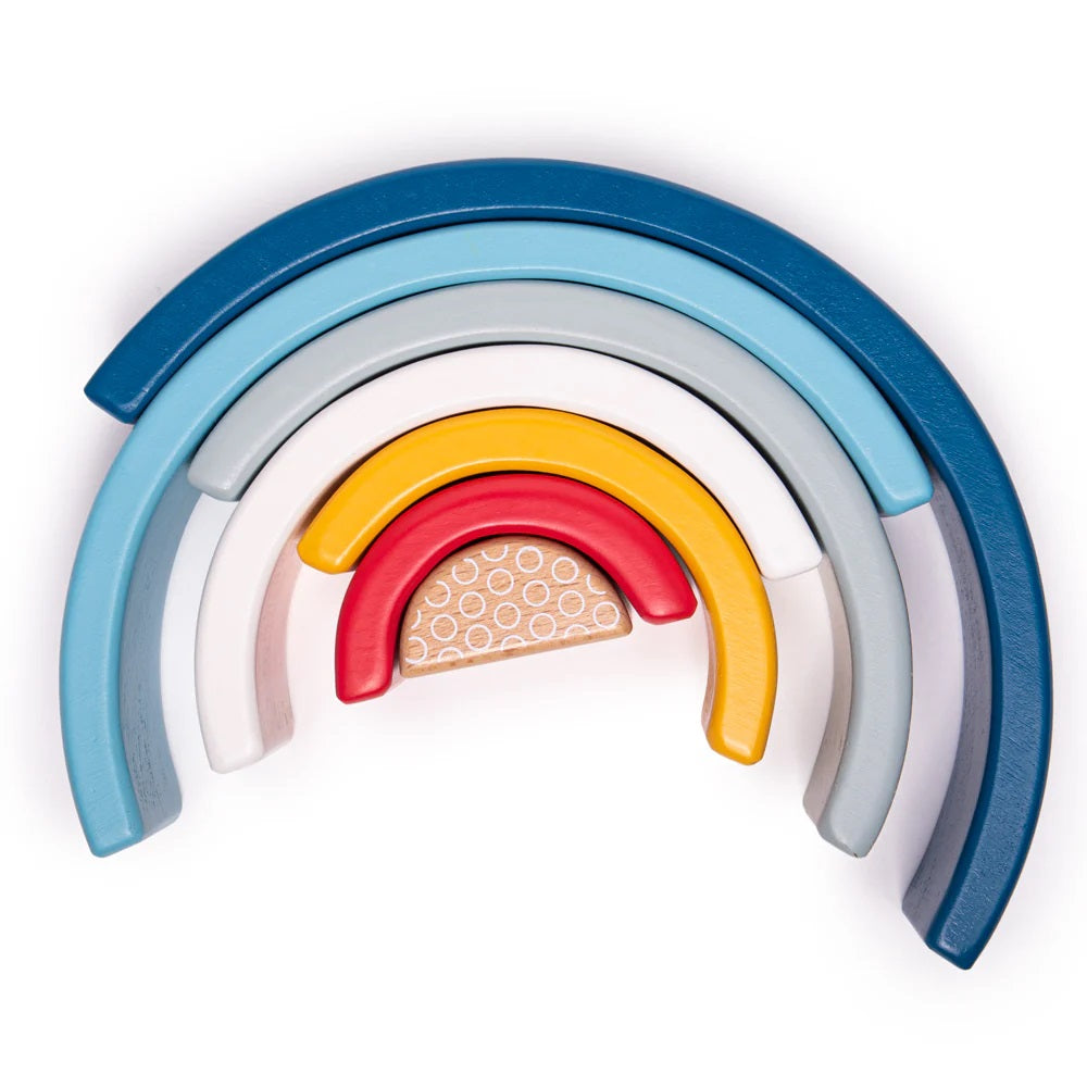 Bigjigs Simply Scandi Rainbow Arches