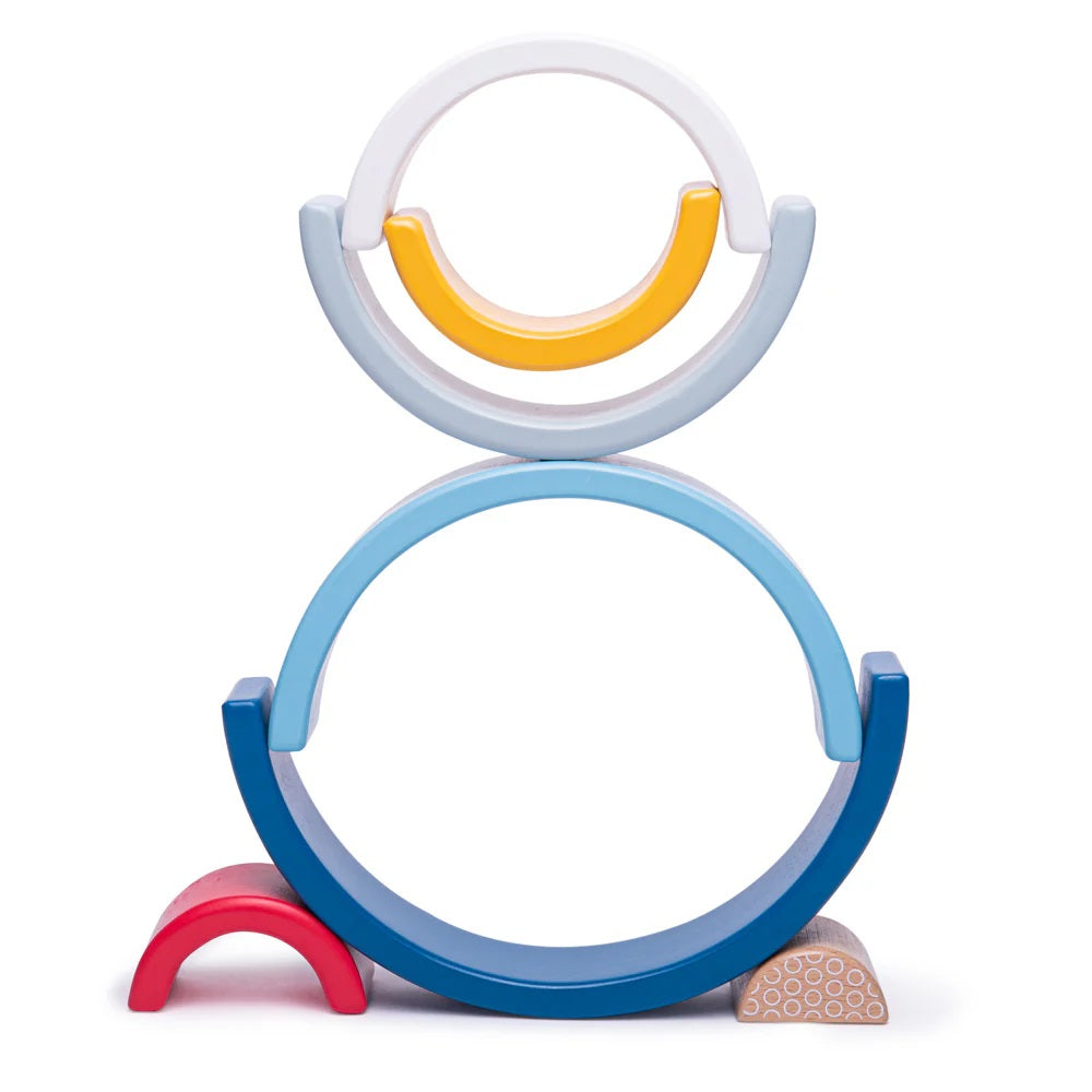 Bigjigs Simply Scandi Rainbow Arches