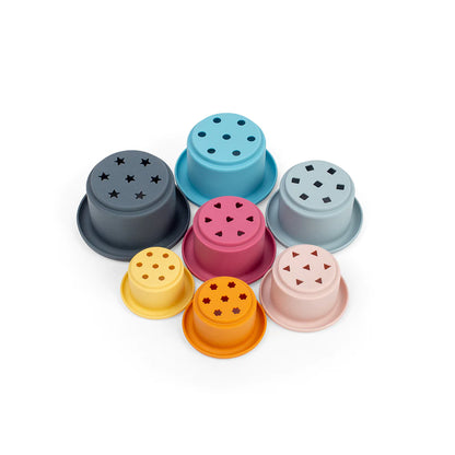 Bigjigs Simply Scandi Silicone Stacking Cups