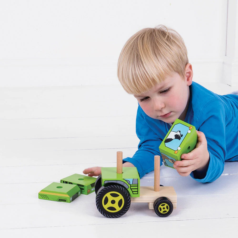 Bigjigs Stacking Tractor