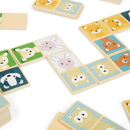 Bigjigs Simply Scandi Woodland Animal Dominoes