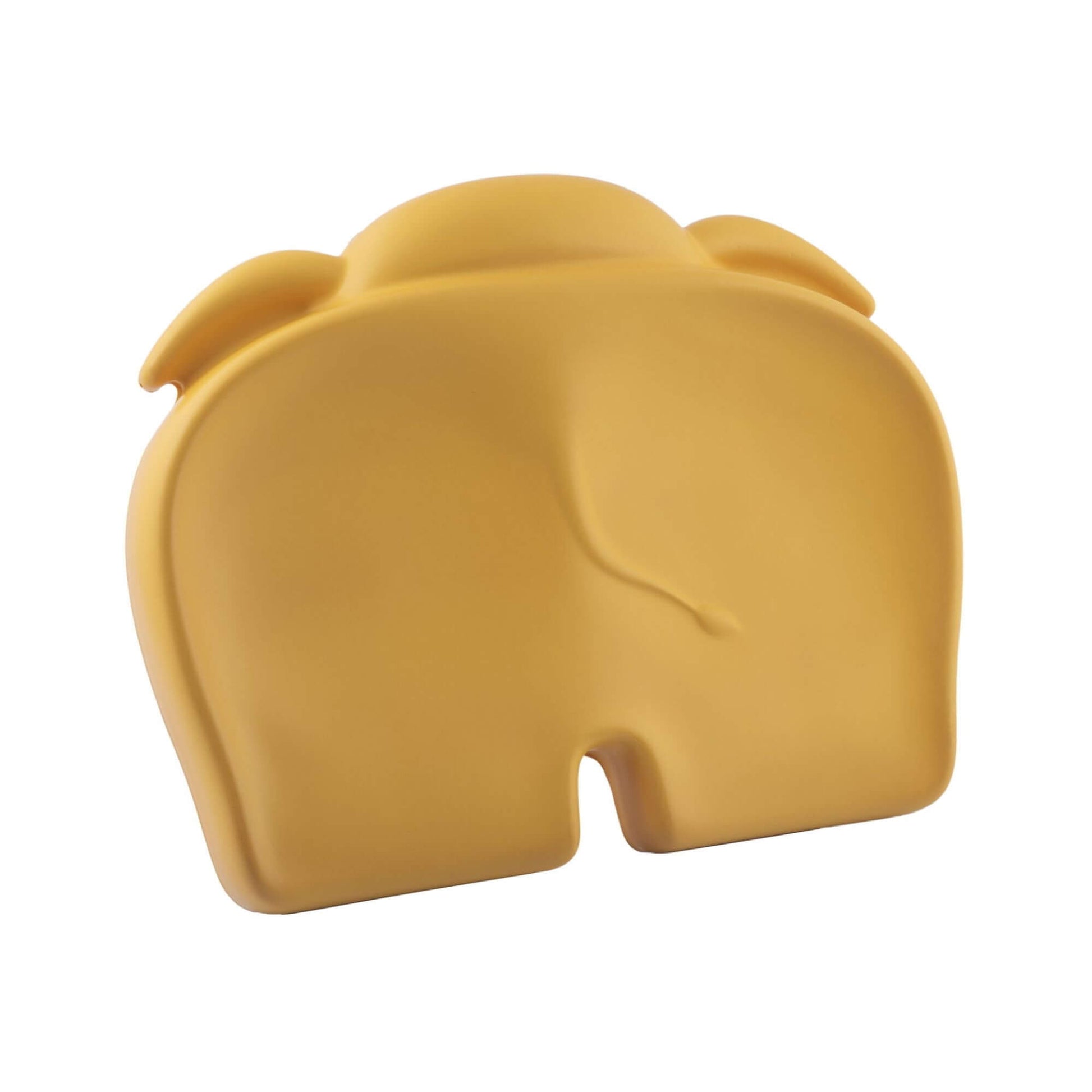 Bumbo Elipad inmimosa yellow colour, elephant-shaped foam cushion for comfortable child seating or kneeling support.