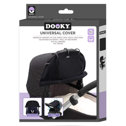 Dooky Sun Shade (Plain Black)