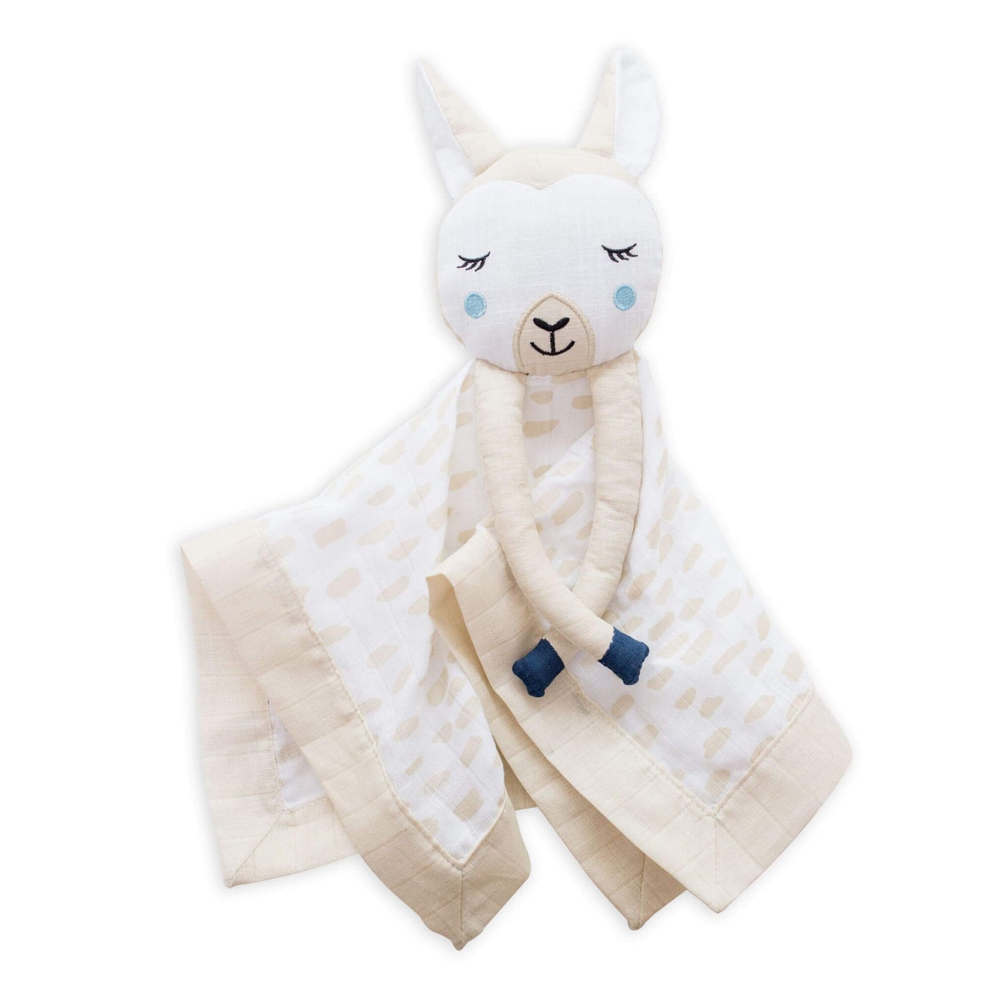 Lulujo Muslin Lovey (Llama)