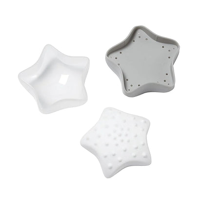 Shnuggle Wishy Bath Toy, featuring textured and hollow sections for sensory exploration and water play.