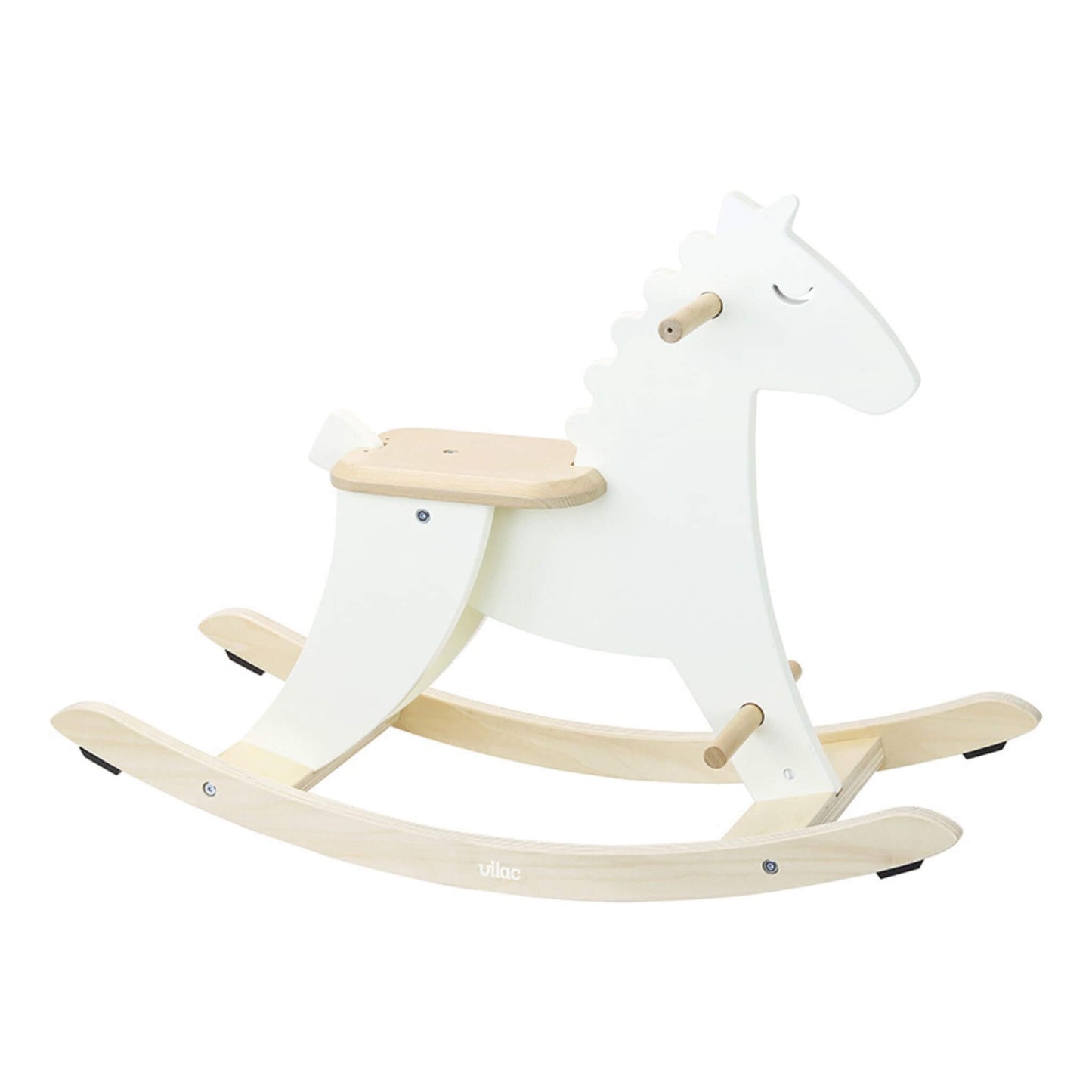 Vilac Hudada Rocking Horse (White)