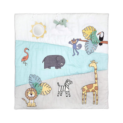 aden + anais baby playmats are designed to provide a luxurious and comfortable experience for babies while offering unique, handcrafted elements.
