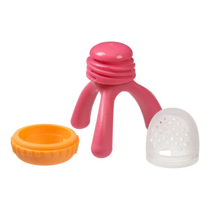 b.box Silicone Fresh Food Feeder (Strawberry Shake)