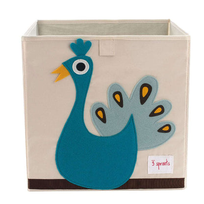 The 3 Sprouts Storage Box is the perfect organizational tool for any room. With sides reinforced with cardboard