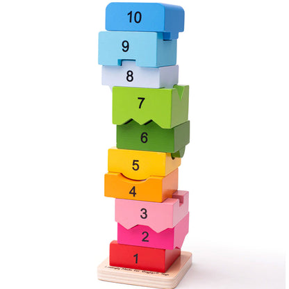 Bigjigs Stacking Number Tower