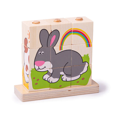 Bigjigs Stacking Blocks (Pets)