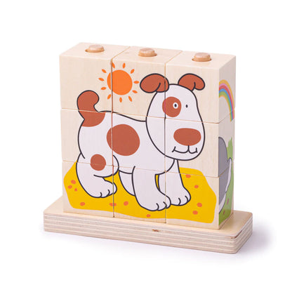 Bigjigs Stacking Blocks (Pets)