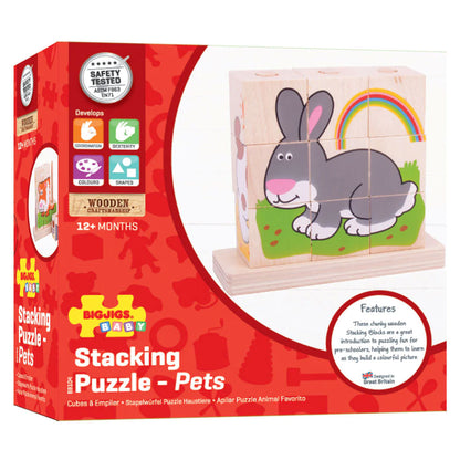 Bigjigs Stacking Blocks (Pets)