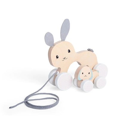 Bigjigs Simply Scandi Pull Along Bunny & Baby