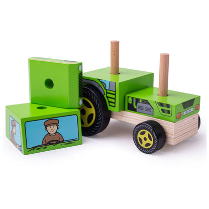 Bigjigs Stacking Tractor