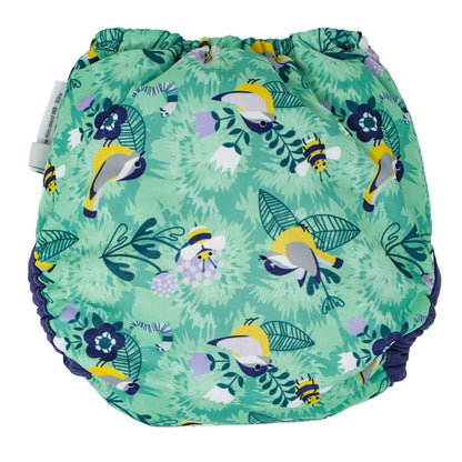 Close Nappy Cover - Popper (Round the Garden)