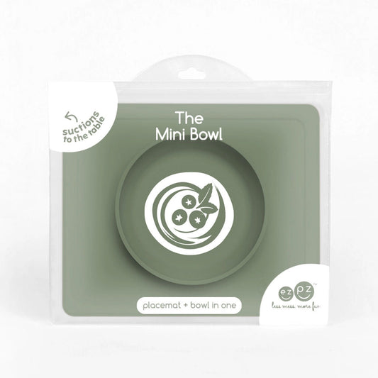 Ezpz Mini Feeding Set - Olive