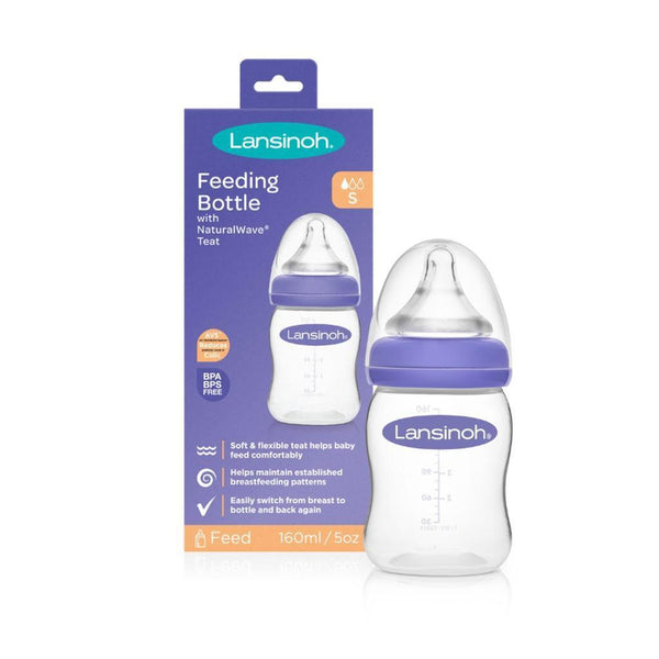 Lansinoh Natural Wave Teat Medium Flow 2Pk l Baby City UK