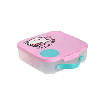 Sanrio Hello Kitty 2-Stage Bento Box Girls Plastic Lunch Container Pink Kids