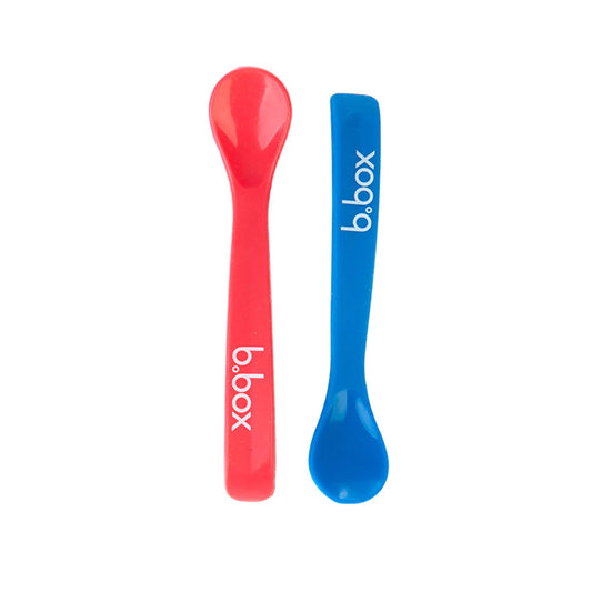 Comes in a handy twin pack so you always have a spoon on hand. Also a great spare spoon for your b.box travel b